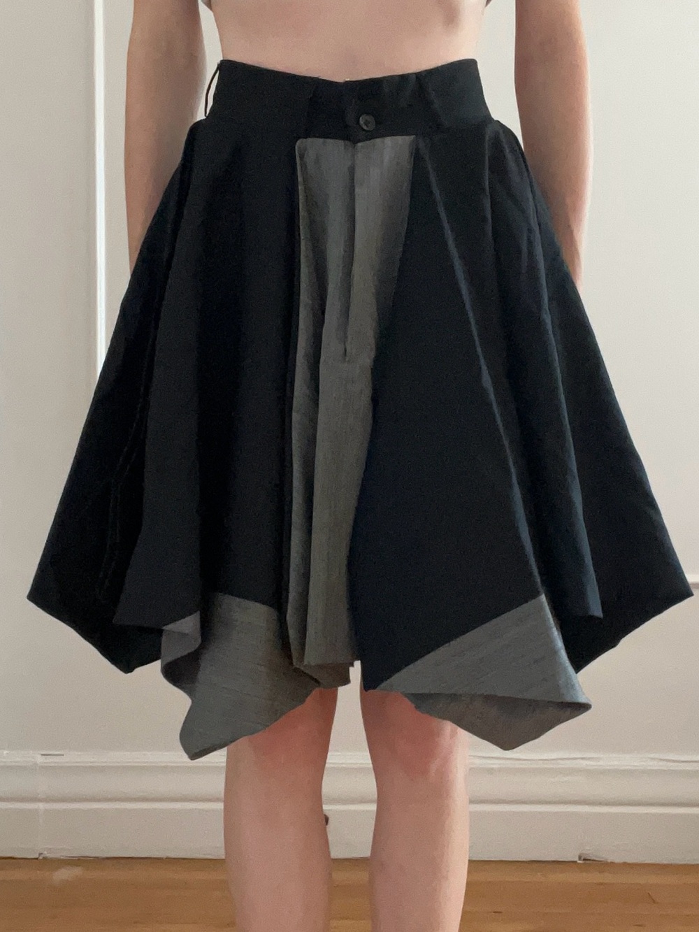 Vintage Issey Miyake from the 132 5. 2010 collection Asymmetrical Skirt